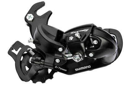 SHIMANO REAR DERAILLEUR 7/8 SPEED TOURNEY- AXLE MOUNT