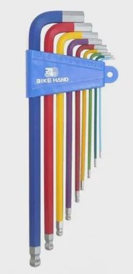 COLOURED HEX KEY SET