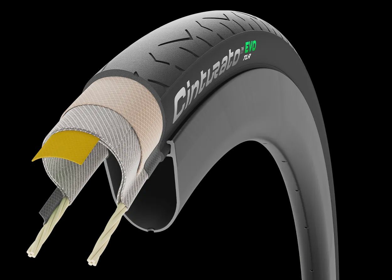 TYRE 700X28 PIRELLI CINTURATO EVO TLR