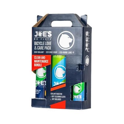 JOES NO-FLATS Clean &amp; Maintenance Bundle Pack