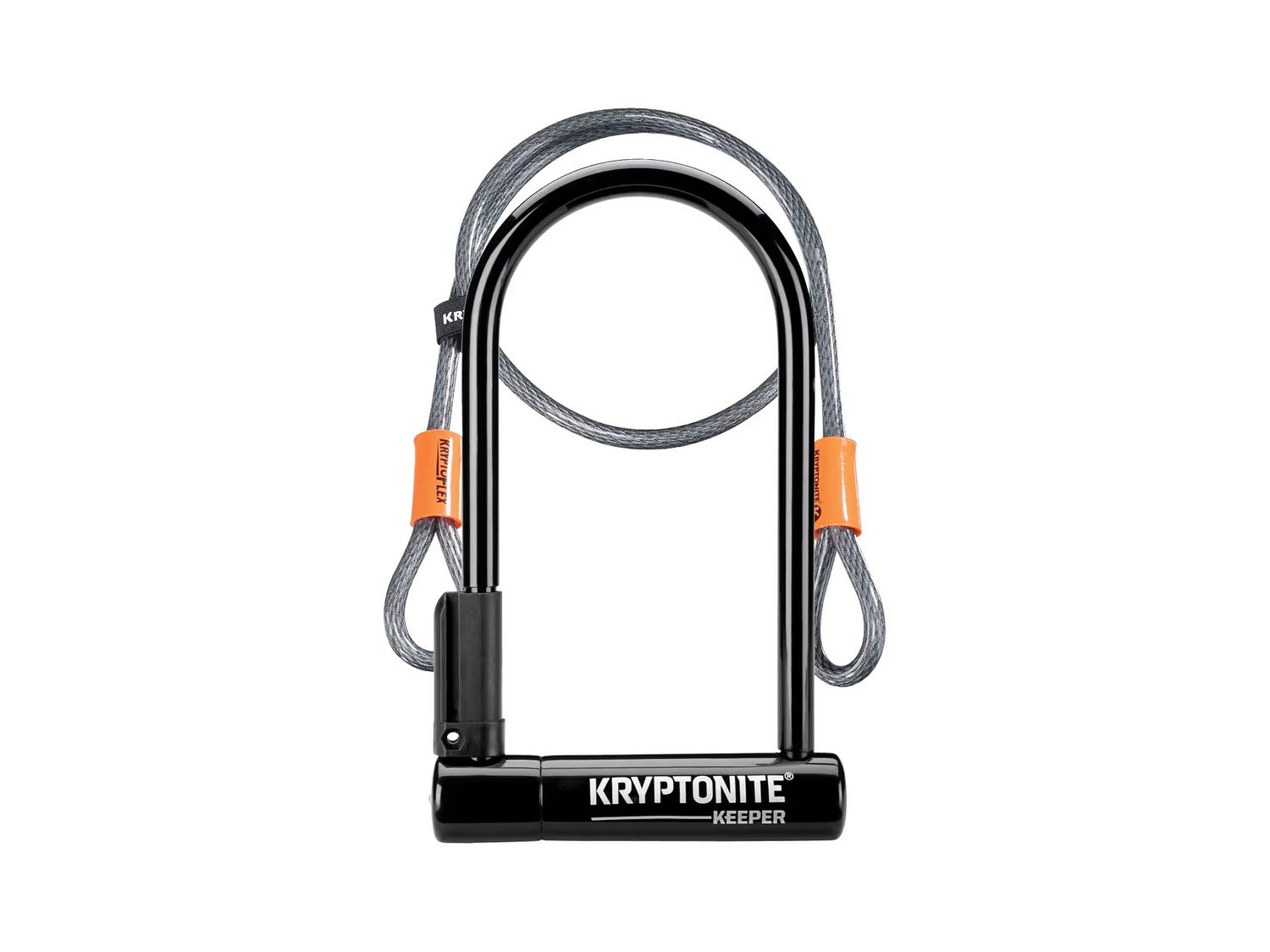 KRYPTONITE KEEPER STANDARD U-LOCK AND 120CM CABLE