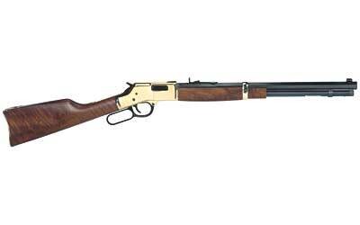 Henry Repeating Arms, Big Boy, Lever Action, 357 Magnum, 20&quot; Octagon Barrel, Brass Receiver, Blued Finish, Black, Walnut Stock, Adjustable Sights, 10 Rounds