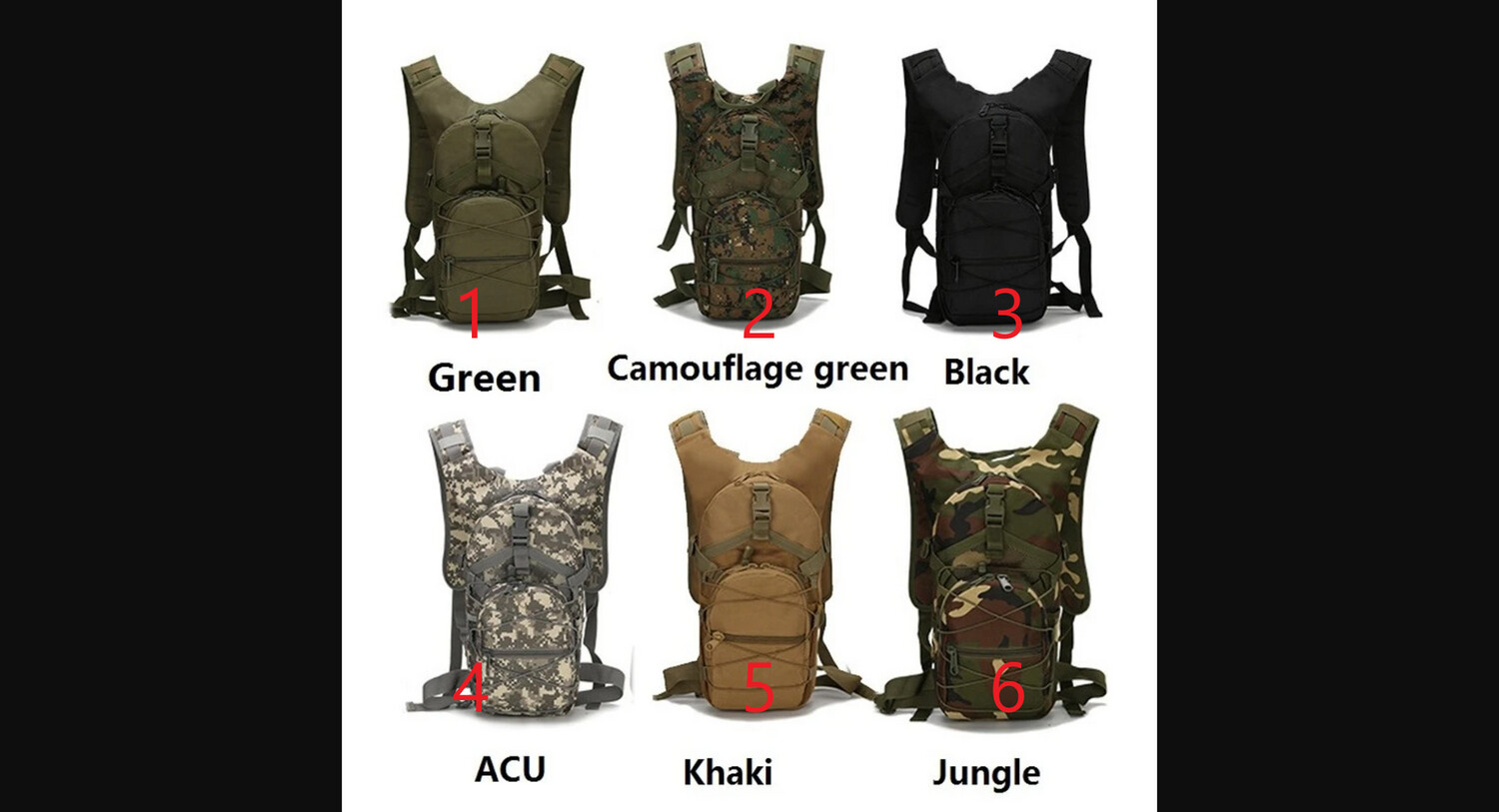 15L Hiking Backpack Military Tactical bag Climbing Mountain Bagpack Travel Waterproof Bag Cycling Knapsack