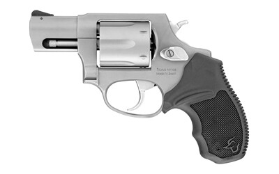 Taurus, Model 856CH, Double Action, Metal Frame Revolver, Small Frame, 38 Special +P, 2&quot; Barrel, Stainless Steel, Matte Finish, Silver, Rubber Grips, Fixed Sights, 6 Rounds, Massachusetts Approved