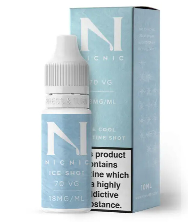 Nic Nic ICE Nicotine Shot 70%VG 18mg