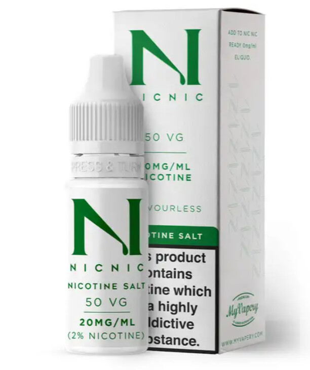 Nic Nic Nicotine Salt Shot 20mg