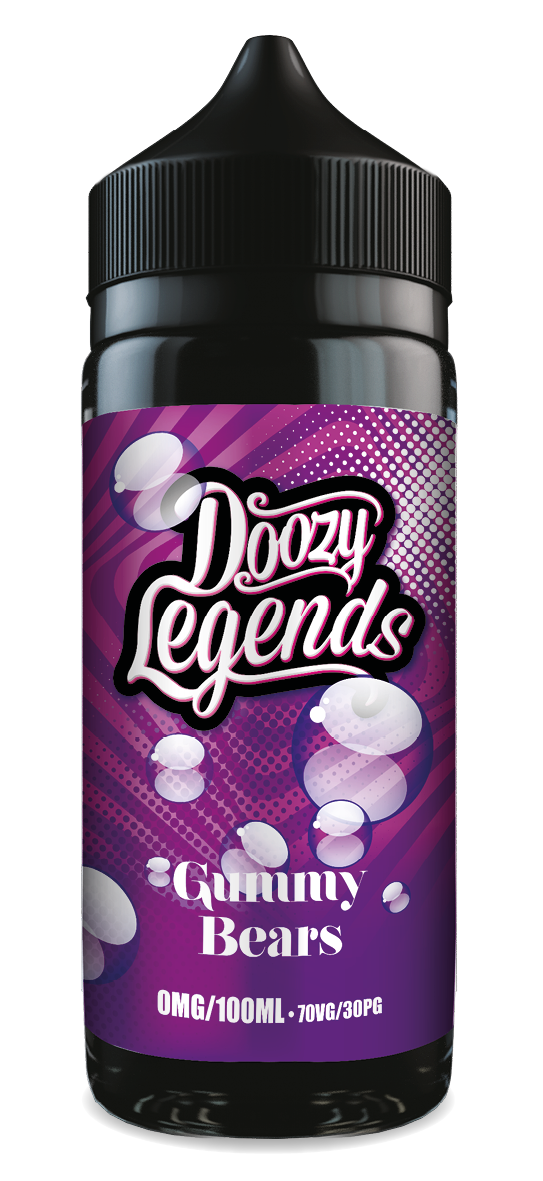 Gummy Bears 100ml Doozy Legends