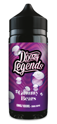 Gummy Bears 100ml Doozy Legends