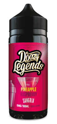 Pineapple Raspberry Sangria 100ml Doozy Legends