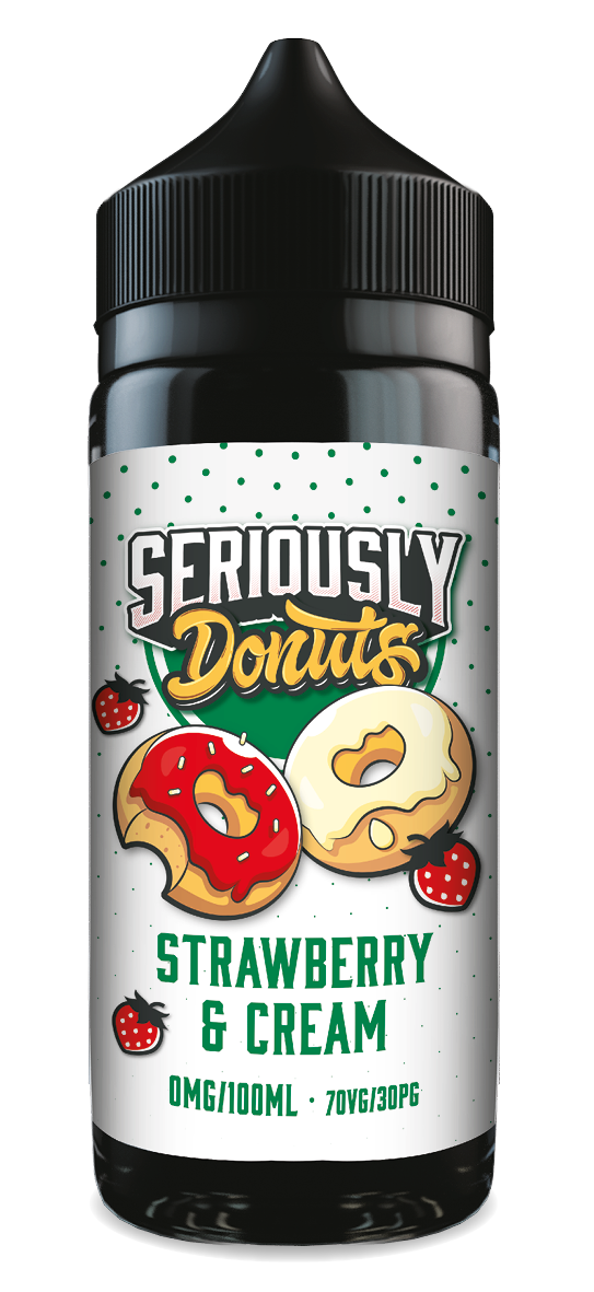 Seriously Donuts  Strawberry and Cream 100ml