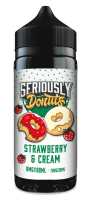 Seriously Donuts  Strawberry and Cream 100ml