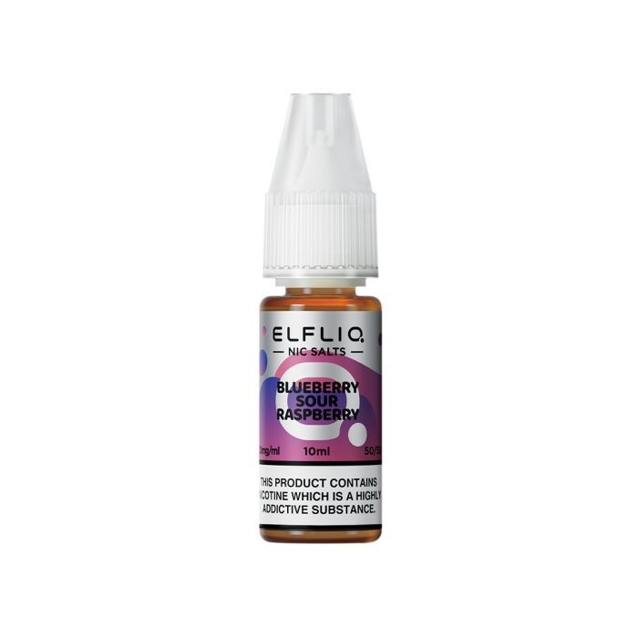 Elfliq Blueberry Sour Raspberry 10ml, Nicotine Strength: 10mg