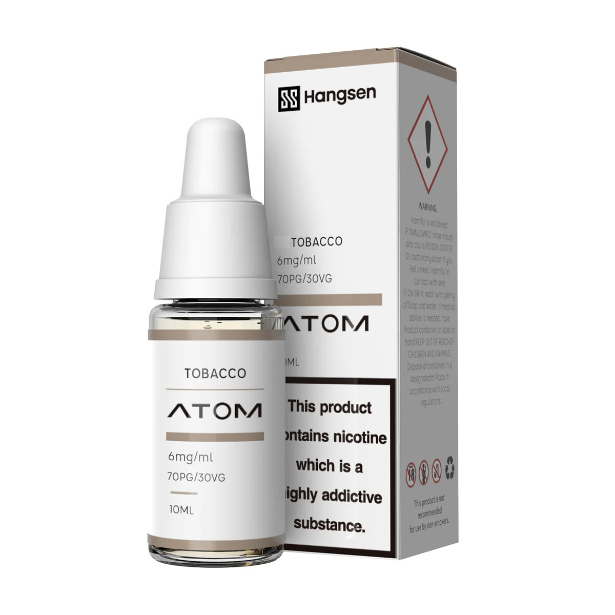 Hangsen Tobacco 10ml [21], Nicotine Strength: 6mg
