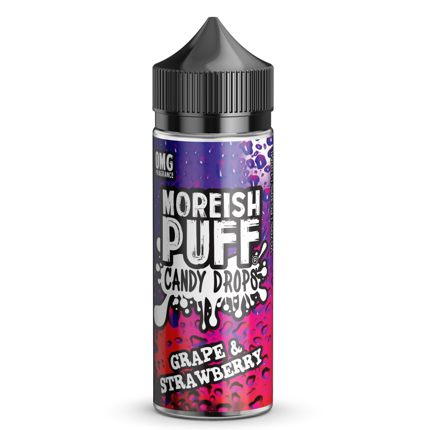 Grape &amp; Strawberry Candy Drops Moreish Puff 100ml