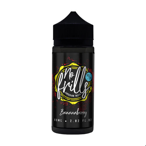 BananaBerry 80ml 80/20 No Frills 0mg
