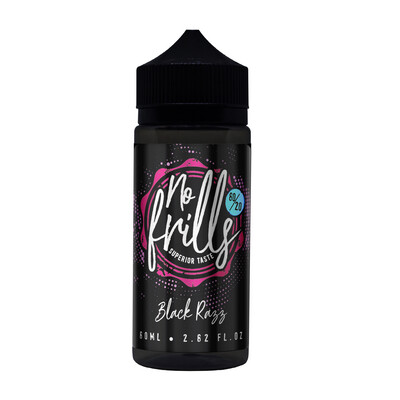 Black Razz 80ml 80/20 No Frills 0mg