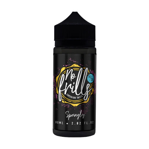Spangles 80ml 80/20 No Frills 0mg