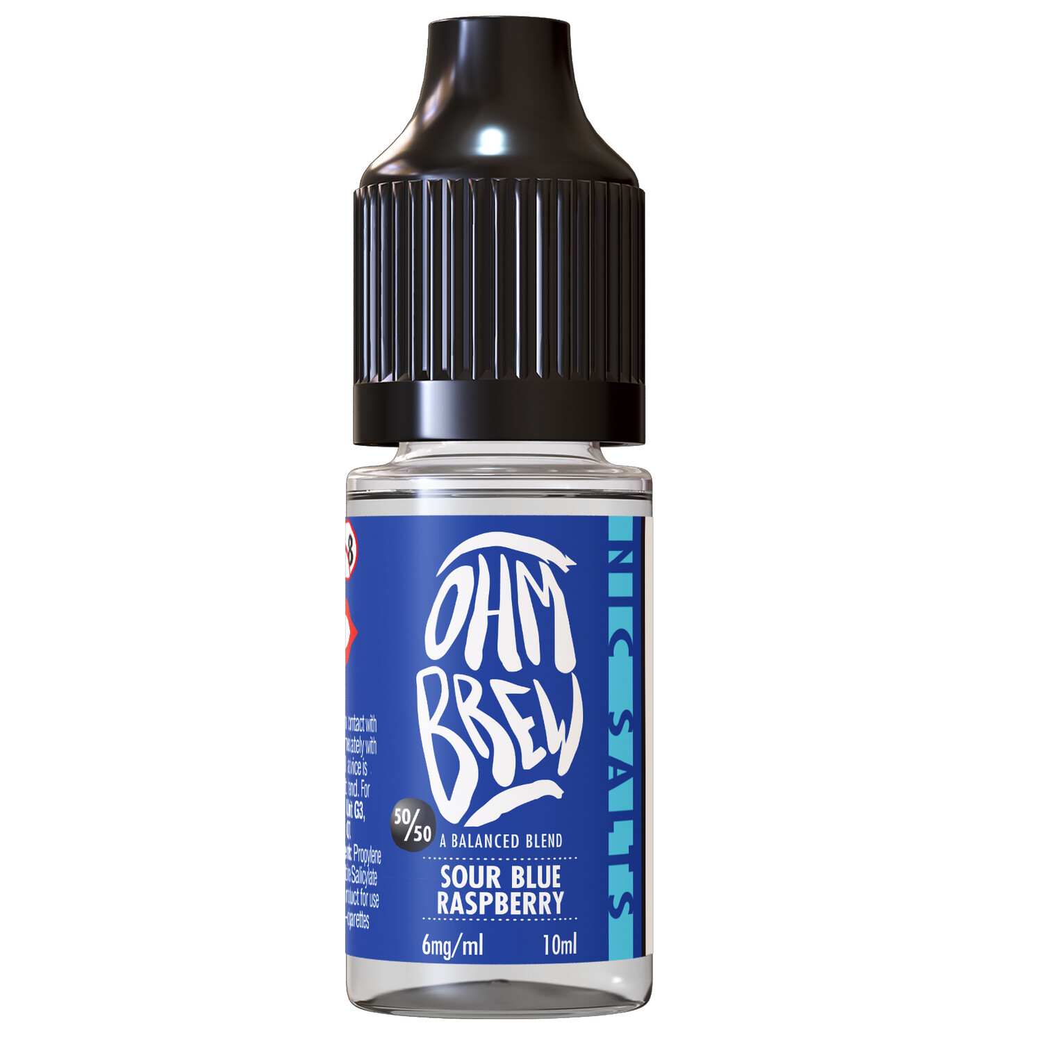 Ohm Brew Sour Blue Raspberry 10ml [13], Nicotine Strength: 12mg