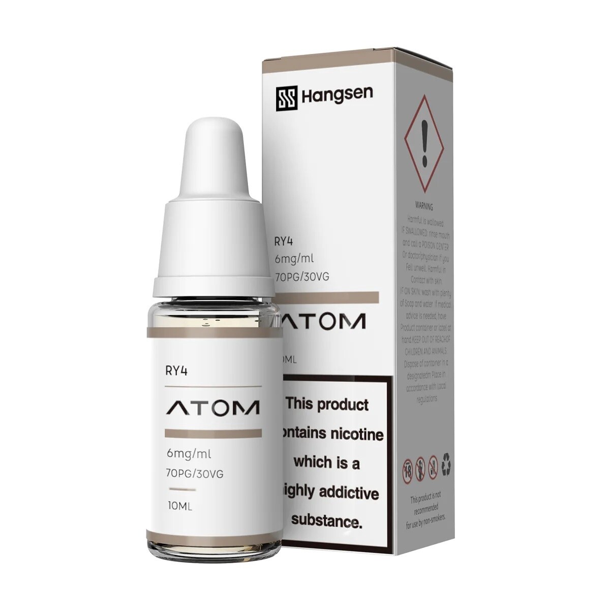 Hangsen Ry4 10ml [18], Nicotine Strength: 6mg