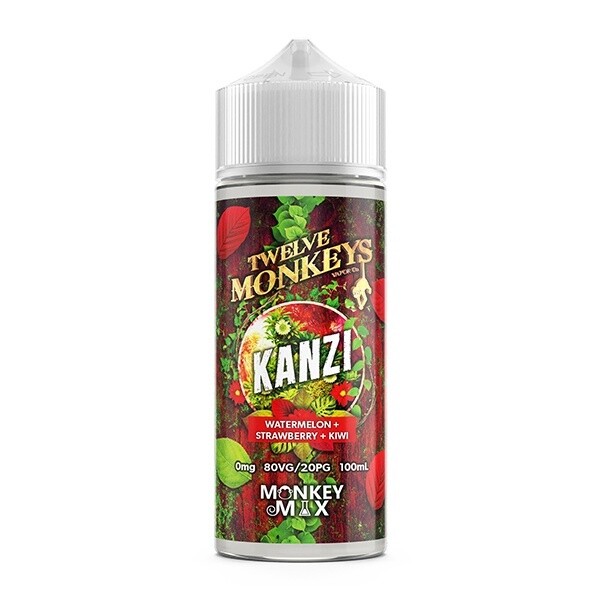 Twelve Monkeys Kanzi 100ml Shortfill