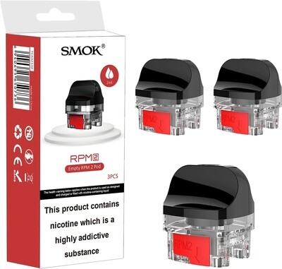 Smok RPM 2  Empty RPM 2 Pod 2ml (3 pack) [LW9]