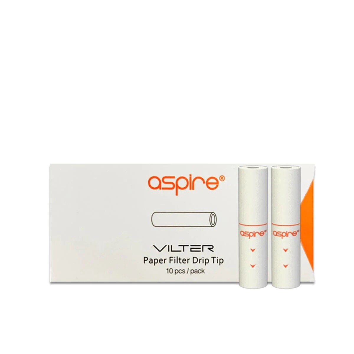 Aspire Vilter Paper Filter Drip Tip (10 Pack)