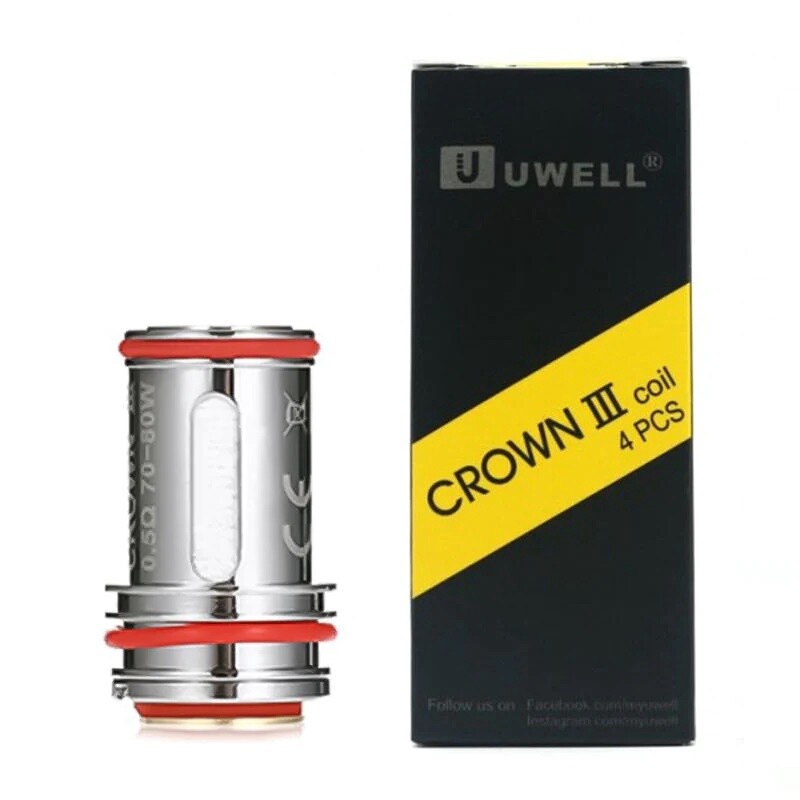 Uwell Crown 3 Coil 0.4 (4 Pack) [OH6]