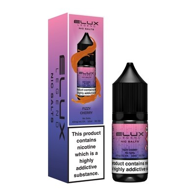 Elux Legends Nic salts Fizzy Cherry 10ml, Nicotine Strength: 10mg