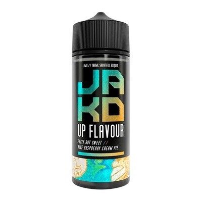 Blue Raspberry Cream Pie JAK&#39;D 100ml Shortfill 50/50