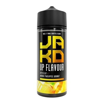 Mango, Pineapple &amp; Orange JAK&#39;D 100ml Shortfill 50/50