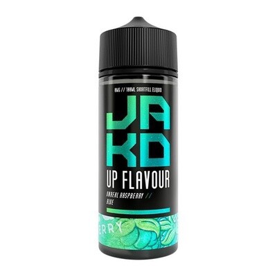 Blue (Blue Raspberry) JAK&#39;D 100ml Shortfill 50/50