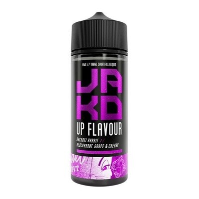 Redcurrant, Grape &amp; Cherry JAK&#39;D 100ml Shortfill 50/50