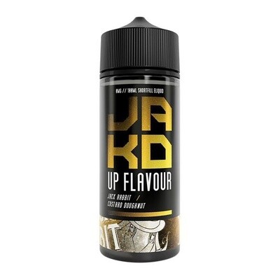 Custard Doughnut JAK&#39;D 100ml Shortfill 50/50
