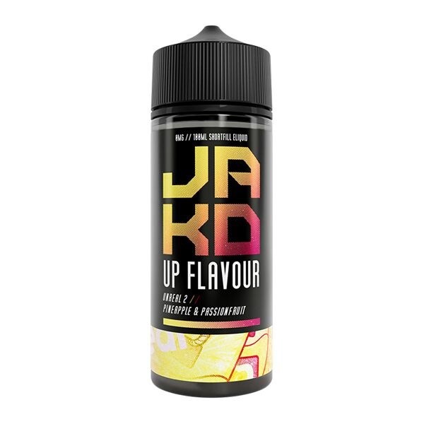Pineapple Passionfruit JAK&#39;D 100ml Shortfill 50/50