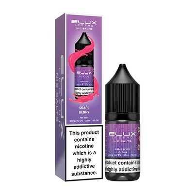 Elux Legends Nic Salts Grape Berry 10ml