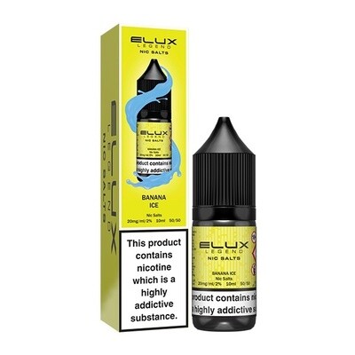 Elux Legends Nic Salts Banana Ice 10ml