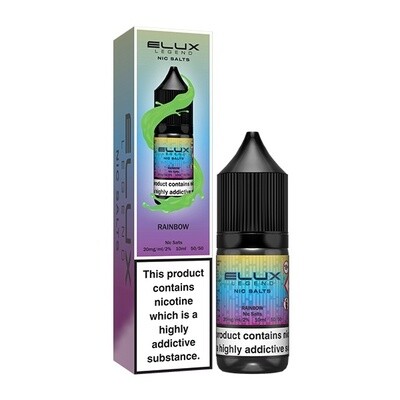 Elux Legends Nic Salts Rainbow 10ml