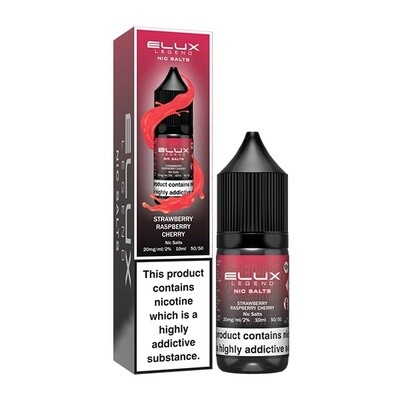 Elux Legends Nic Salts Strawberry Raspberry Cherry 10ml