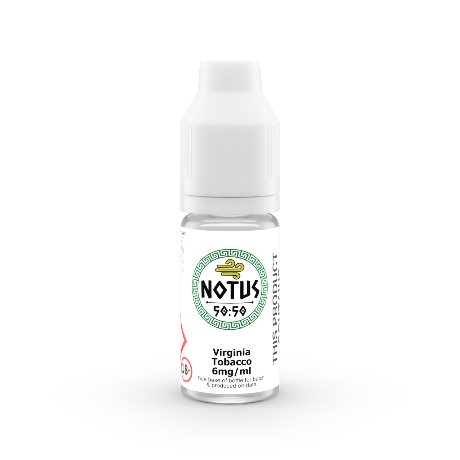 Notus 50:50 Virginia Tobacco 10ml [14], Nic Strength: 6mg