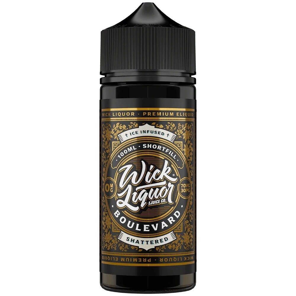 Wick Liquor Boulevard  Shattered 100ml 0mg