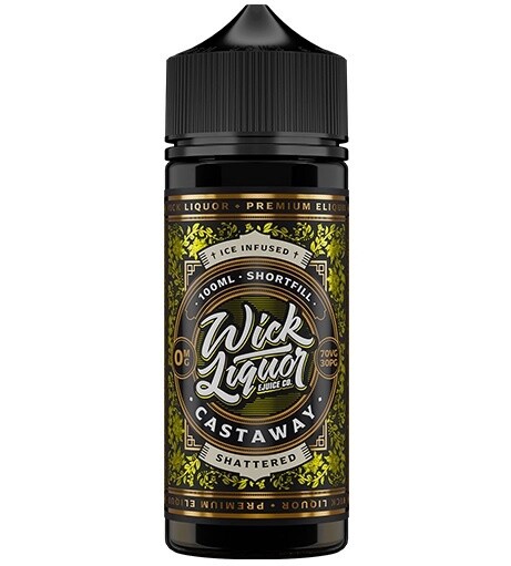 Wick Liquor Castaway Shattered 100ml
