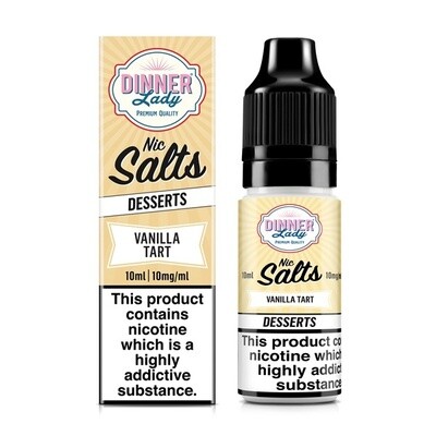 Dinner Lady Salts Vanilla Tart 10ml