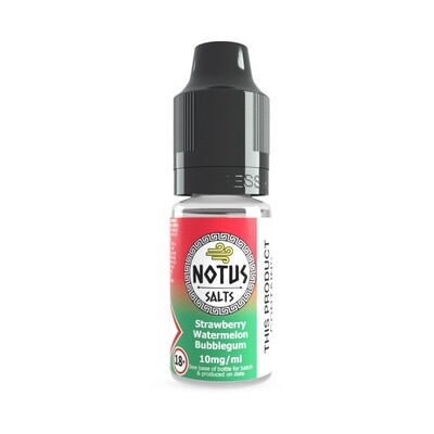 Notus Salts Strawberry Watermelon Bubblegum 10ml [S23]