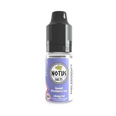 Notus Salts Sweet Blueberry Ice 10ml [S24]