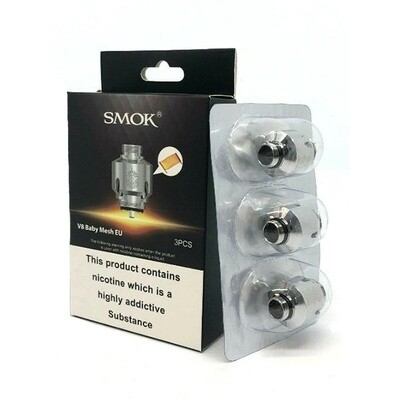 Smok V8 Baby EU  Coils (3 Pack) [LW5], Ohm: 0.15 Mesh (40-80w)