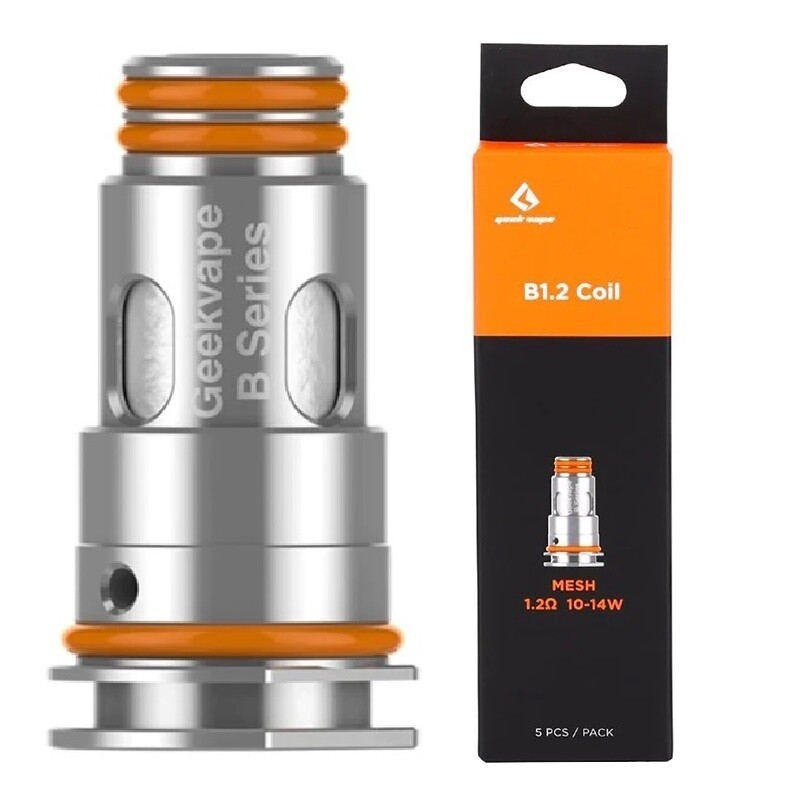 Geek Vape B Series Coils  (5 Pack) [LW8], Ohm: 1.2 (10-14w)