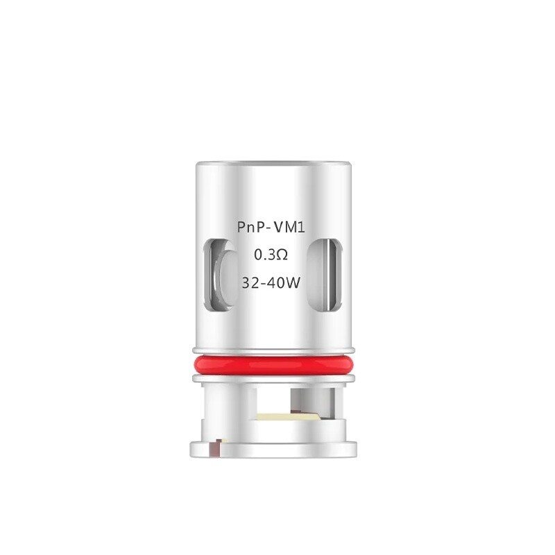 VooPoo PnP  Coils (5 Pack) [LW6], Ohm: 0.3 - VM1 - (32-40w)