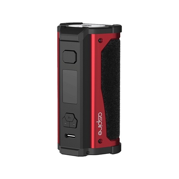 Aspire Rhea 3 Mod, Colour: Black Alcantara (Red Metal)