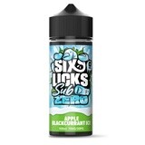 Apple Blackcurrant Ice Six Licks Sub Zero 100ml