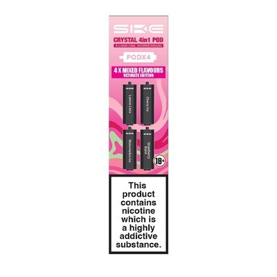 SKE Crystal 4in1 Prefilled Pods (4 Pack)